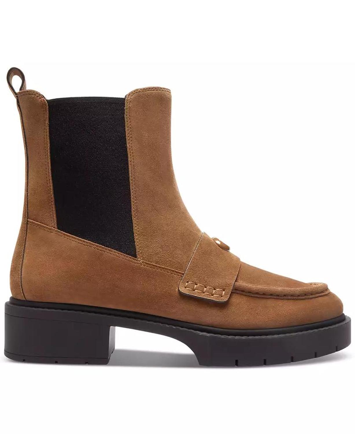 Women's Louisa Leather Chelsea Booties