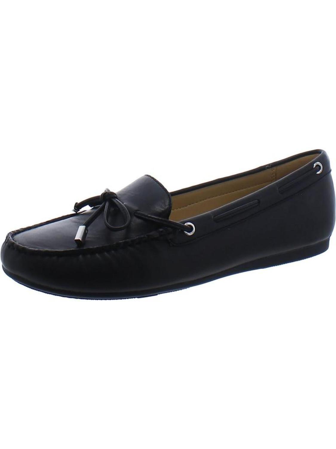 Womens Leather Flat Shoes