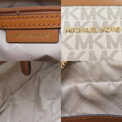 Michael Kors Signature  Canvas Shoulder Bag (Pre-Owned)