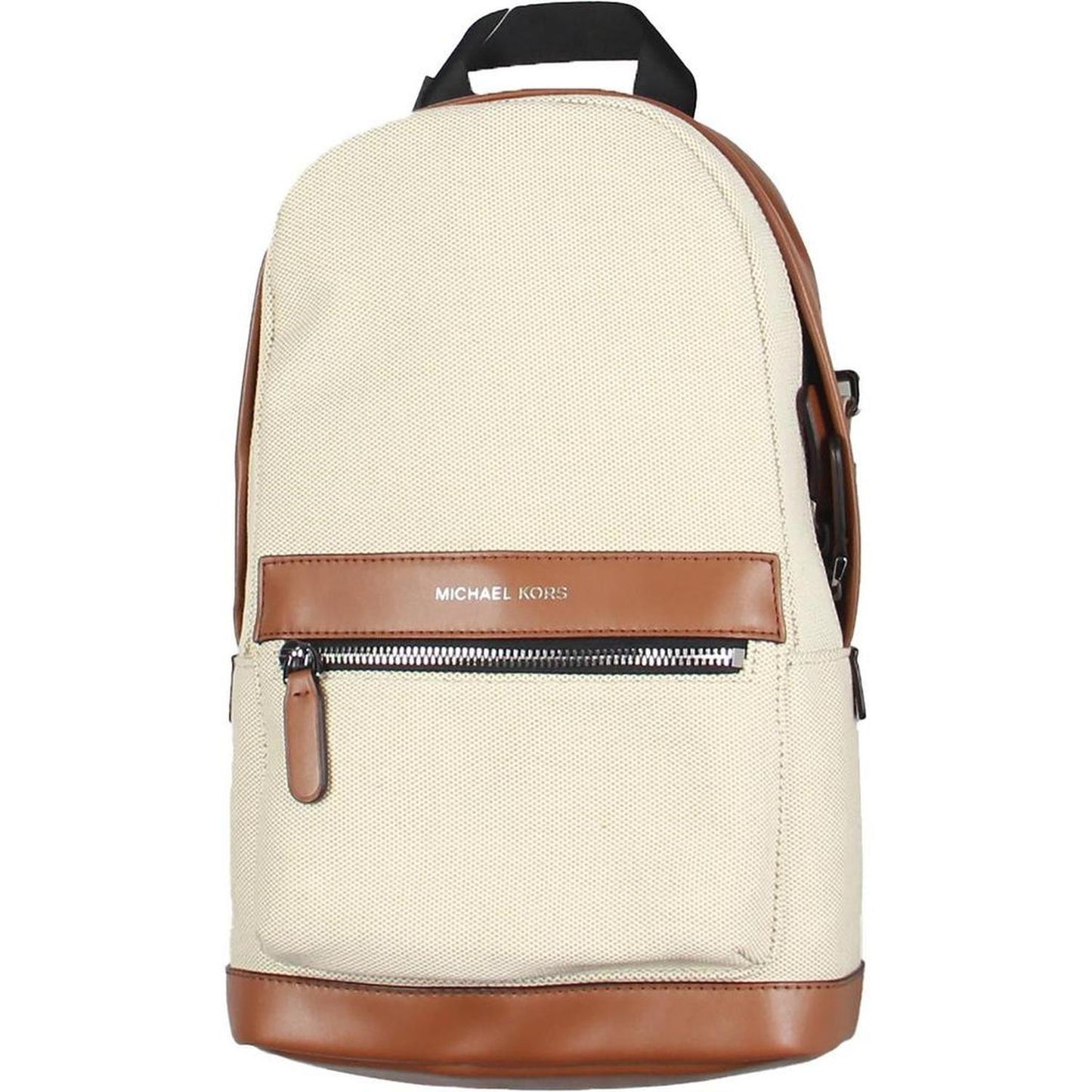 Mason Mens Leather Trim Two-Tone Backpack