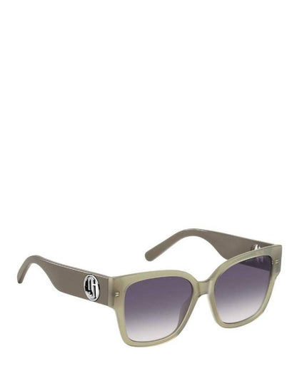 Women's Square Acetate Sunglasses In Sage/dark Grey Sf