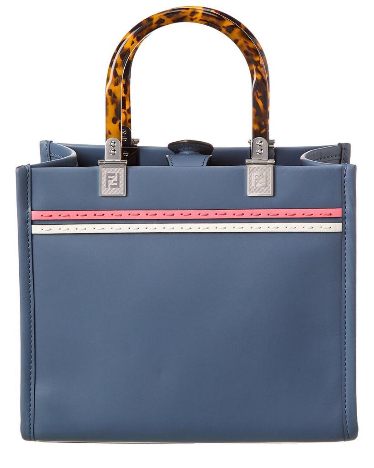 FENDI Sunshine Small Leather Tote