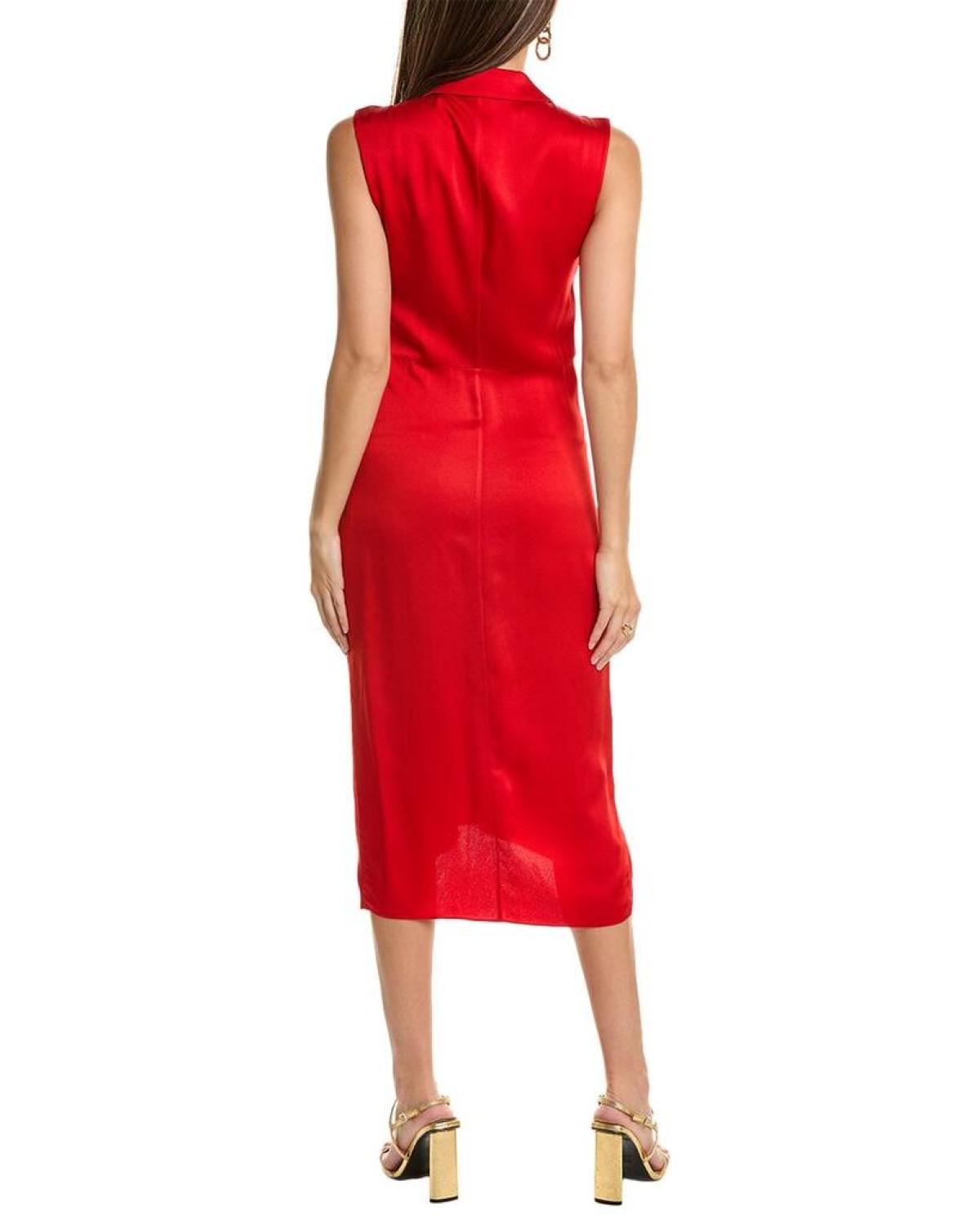 Michael Kors Collection Techno Charm Midi Dress