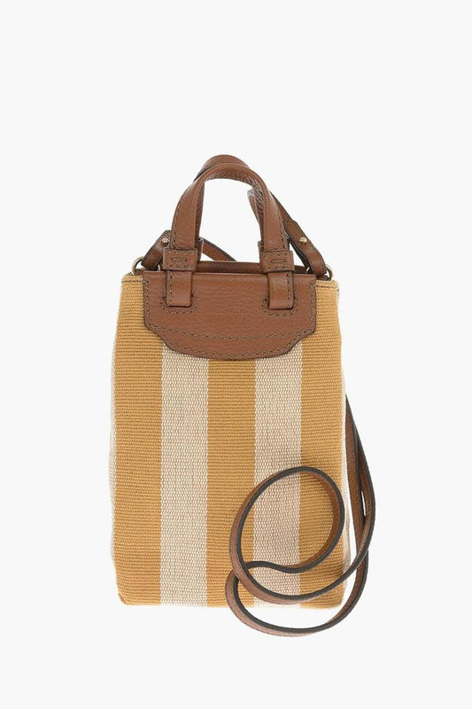 Awning Striped Meraviglia Vertical Mini Crossbody Bag