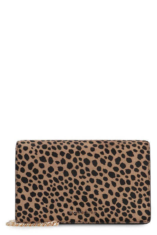 Michael Michael Kors Jet Set Medium Cheetah Print Crossbody Bag