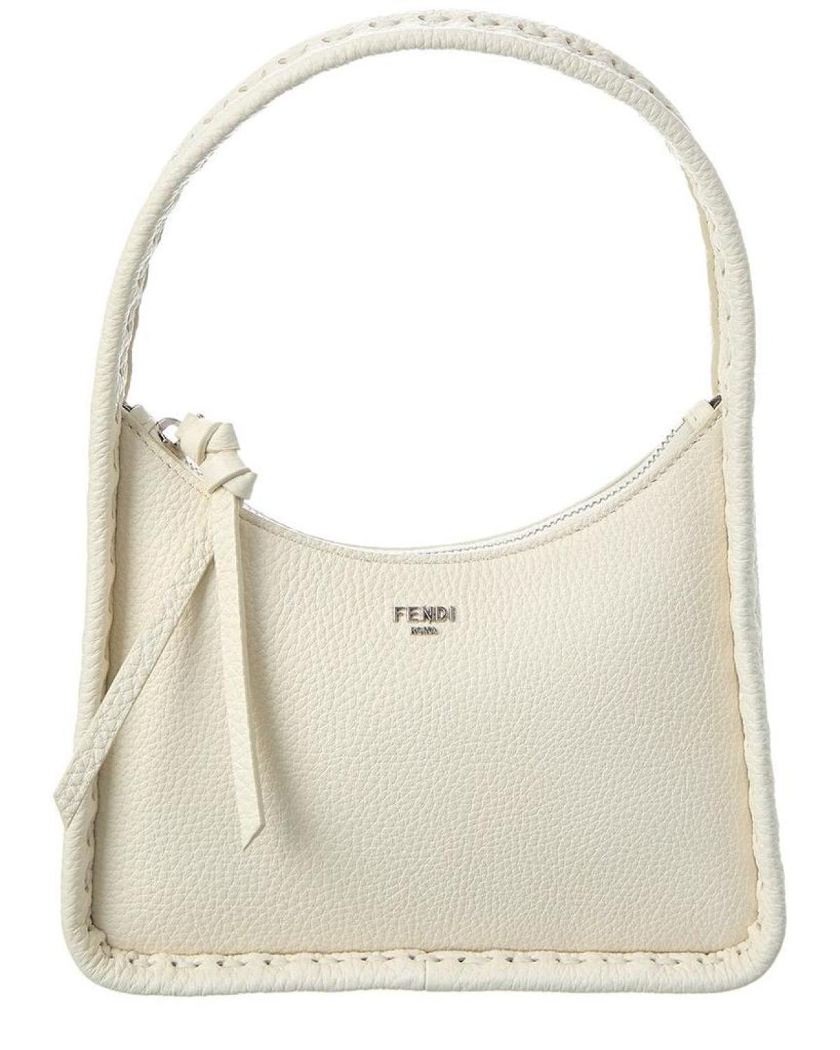 FENDI Fendessence Mini Leather Hobo Bag