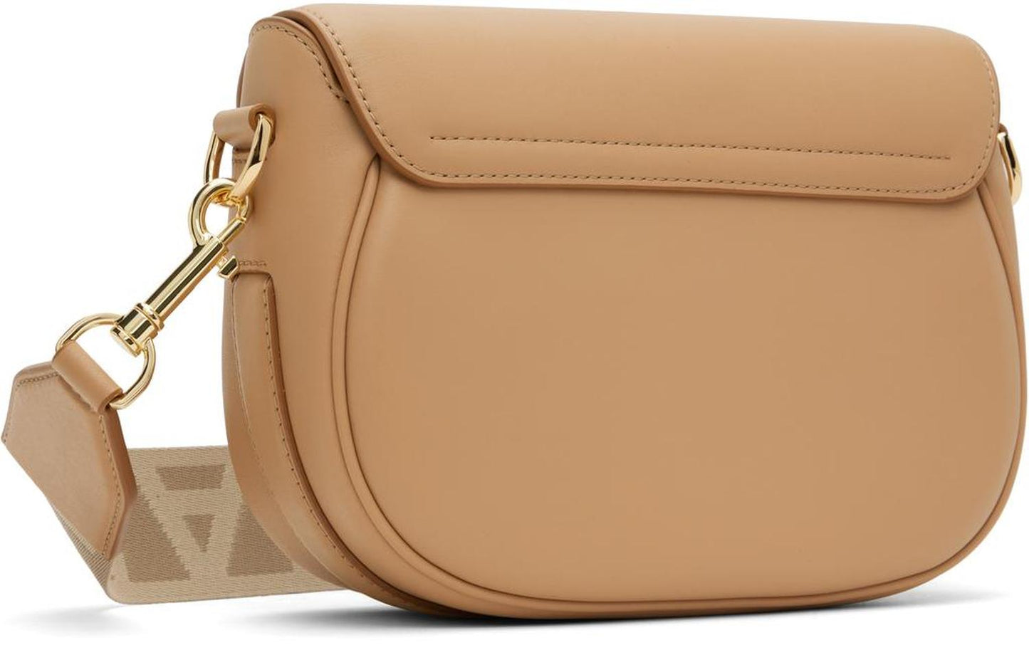 Tan 'The Covered J Marc' Large Saddle Bag