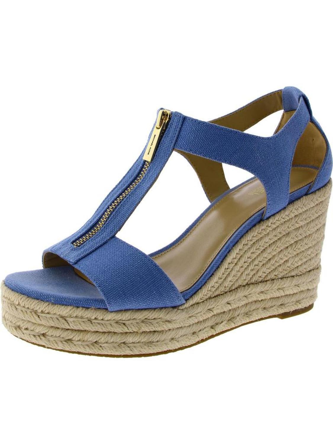 Womens Zipper Wedge Wedge Heels