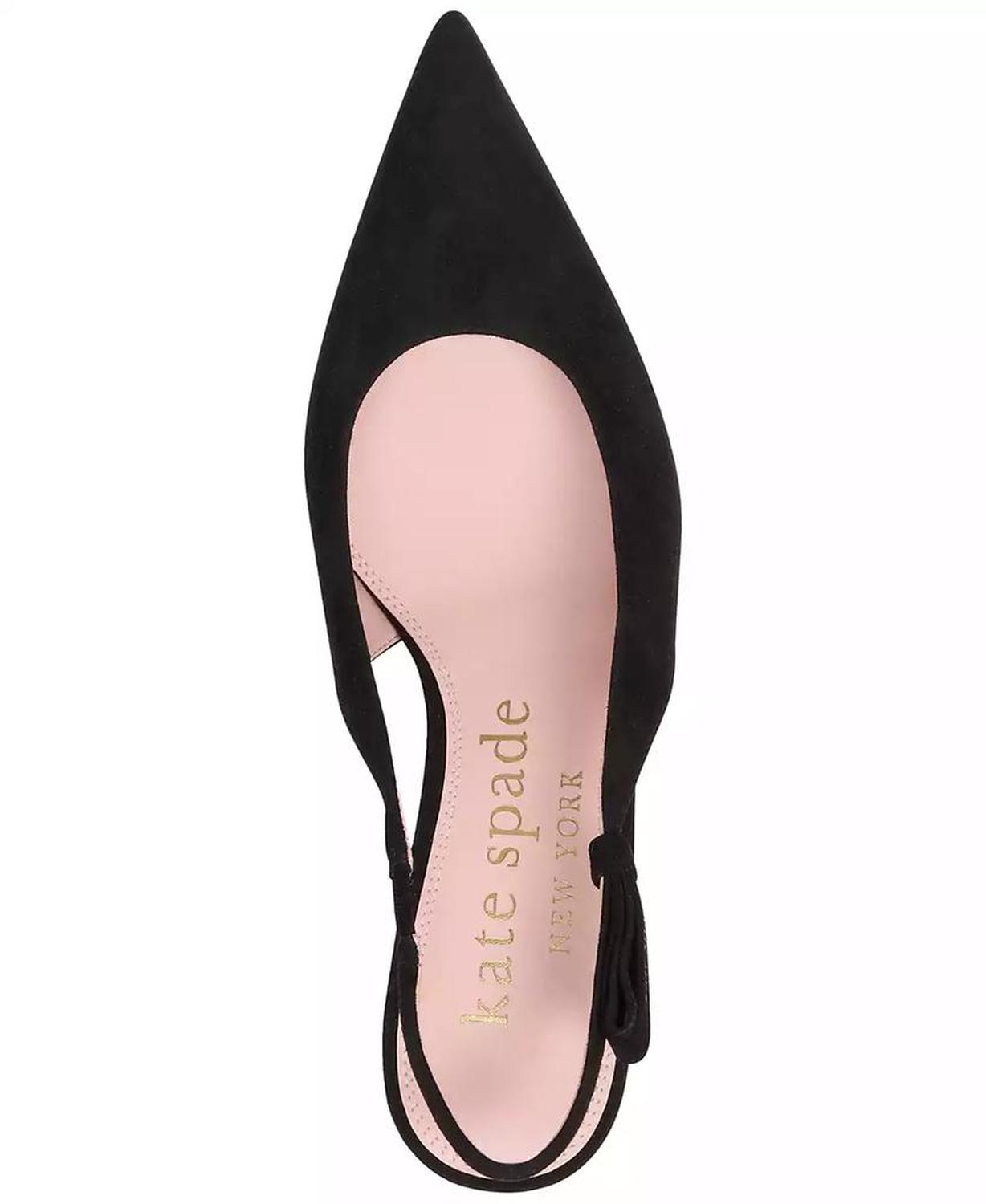 Women's Riley Slingback Kitten-Heel Pumps