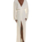 Collection Sequin Embellished Wrap Gown