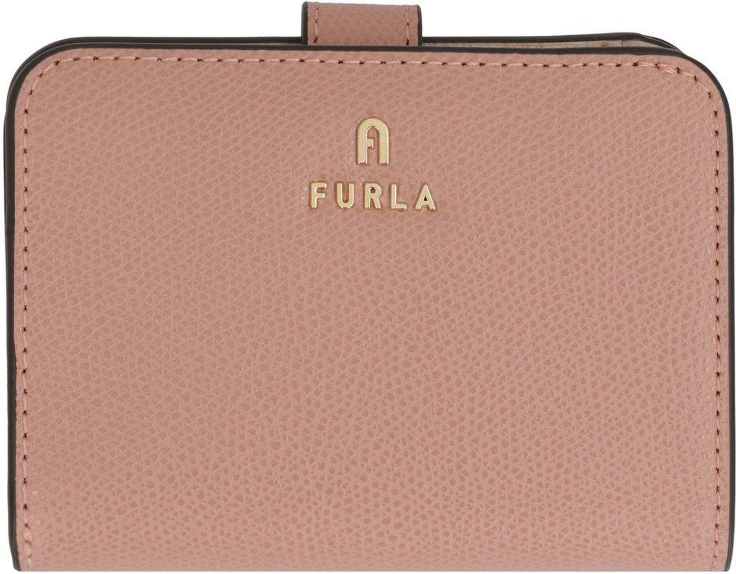 Furla Logo Lettering Compact Wallet