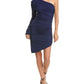 Michael Kors Collection Ruched One-Shoulder Sheath Dress