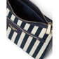 Hudson Striped Canvas Fabric Covertible Crossbody