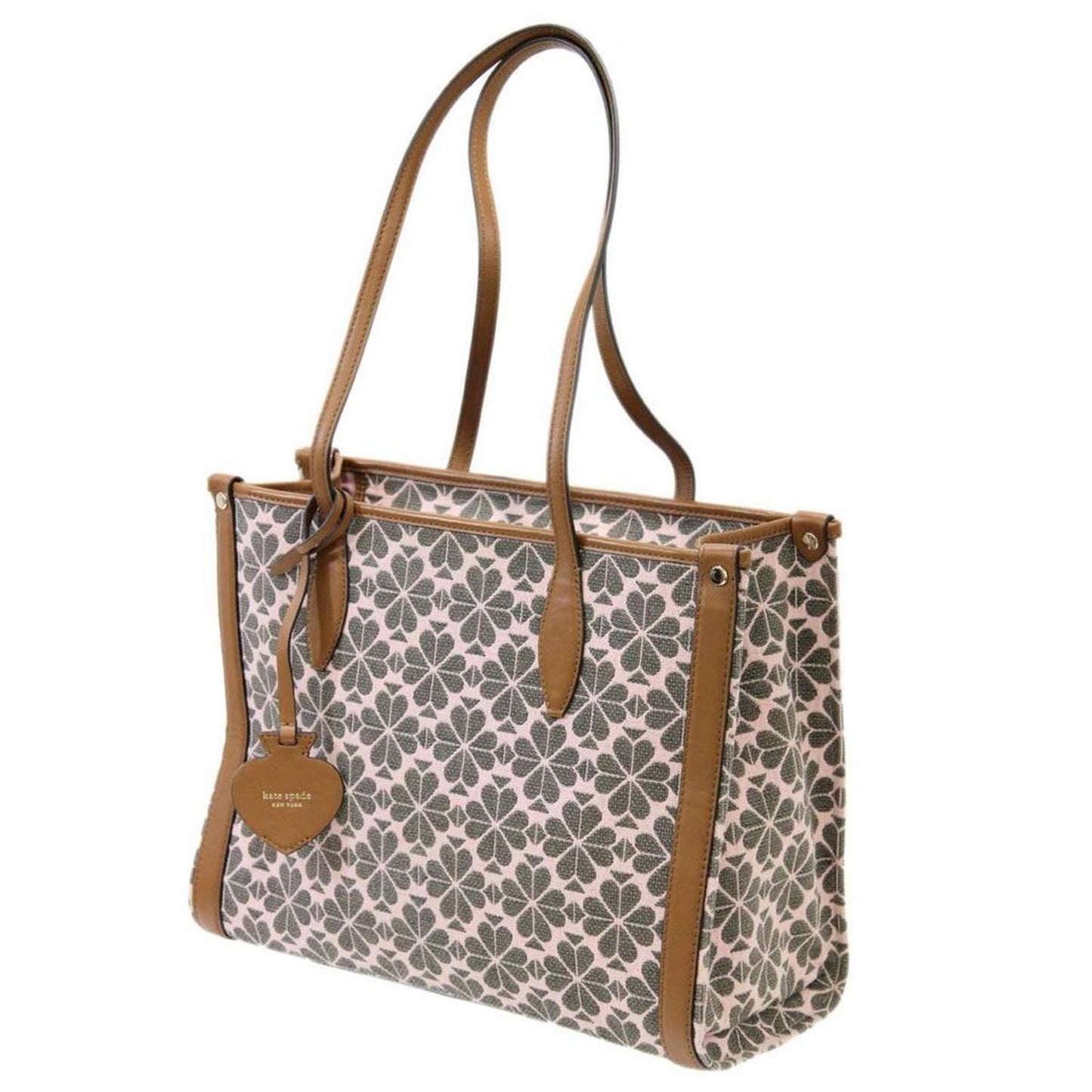 Jacquard Leather Tote Bag (Pre-Owned)