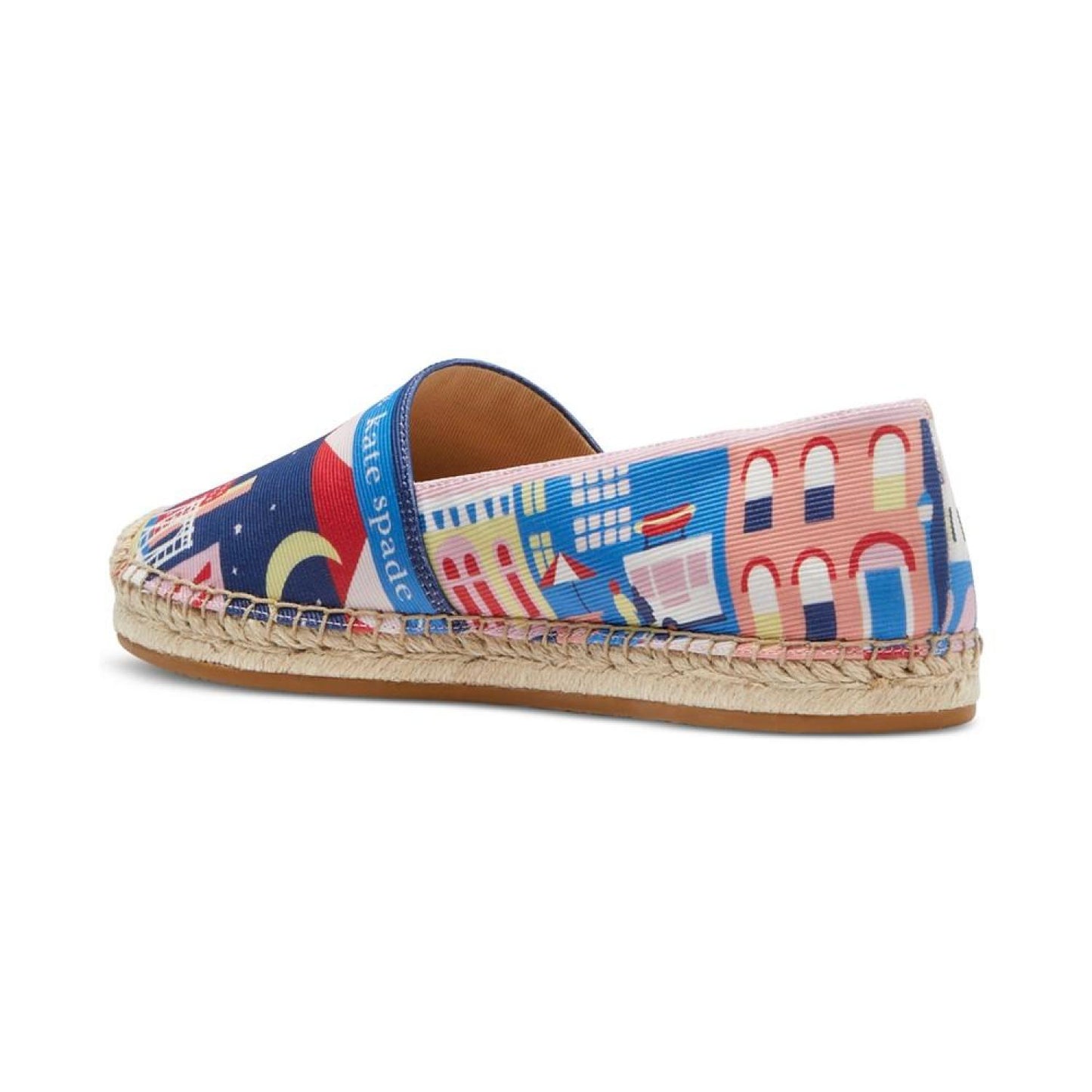 Women's City Map Flat Espadrille Flats