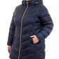 Plus Size Hooded Packable Down Puffer Coat, Created for Macy's