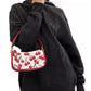 Swinger Cherry Print Leather Shoulder Bag