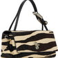 Black & Off-White 'The Zebra Haircalf Mini Dual' Bag