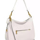 Soft Pebble Leather Cary Shoulder Bag with Convertible Straps