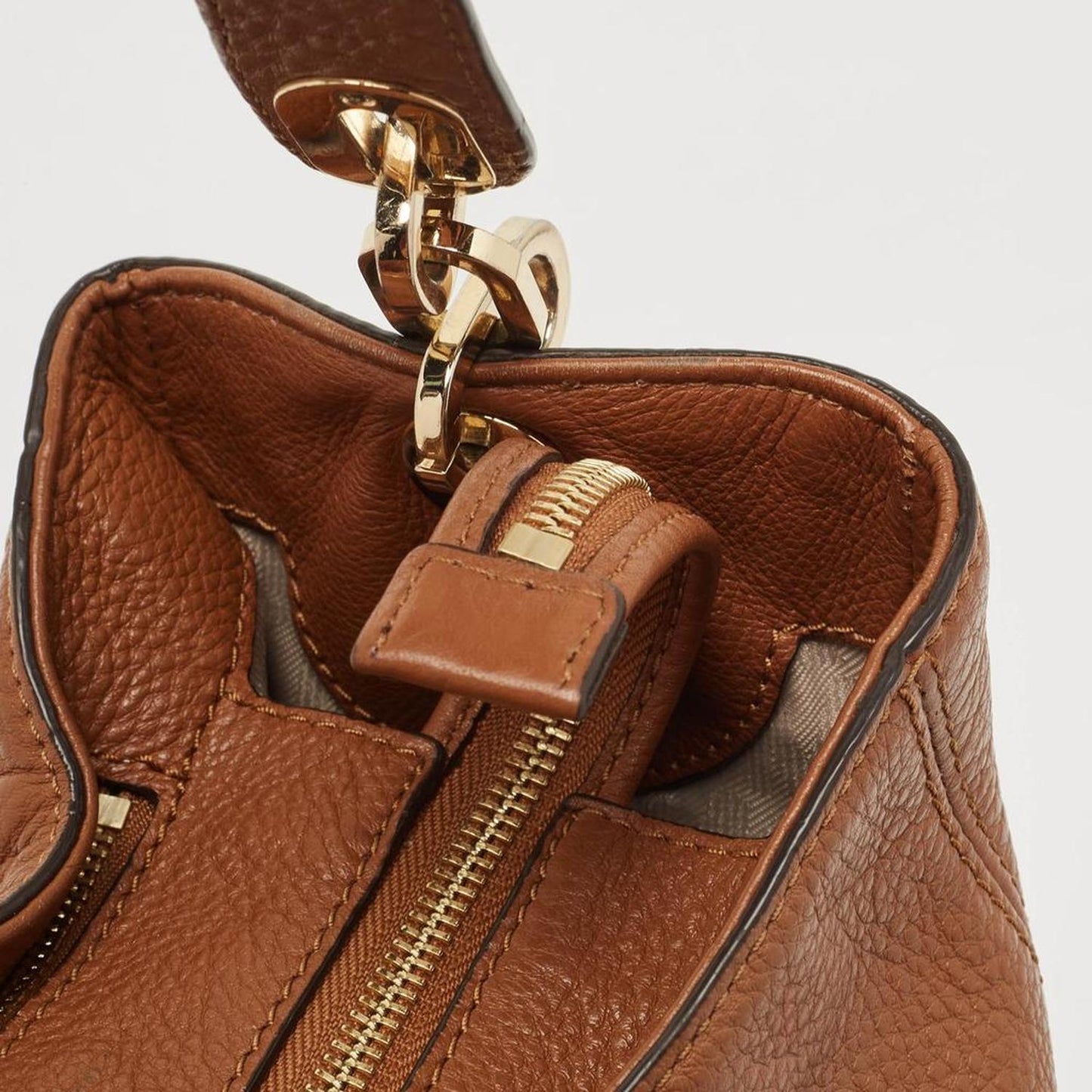 Michael Michael Kors Leather Fulton Hobo