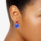 Shine Me Up Drop Multi color Earrings