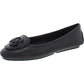 Lillie Womens Logo Slip On Ballet Flats