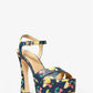 Leona Fruit Print Platform Sandal