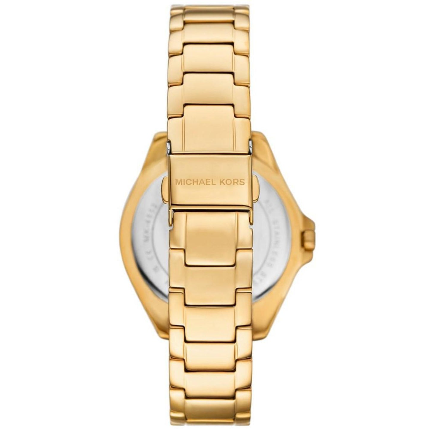 Women's Kacie Three-Hand Gold-Tone Stainless Steel Watch 39mm