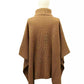 Women's Thermal Turtleneck Poncho