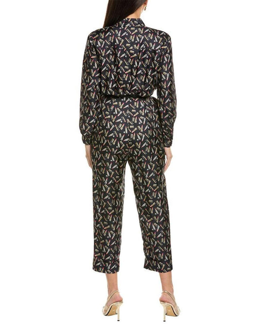 Max Mara Mara Silk Jumpsuit