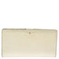 Kate Spade Metallic Gold Leather Long Flap Wallet..