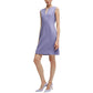 Women's Notch Neckline Sleeveless Dress