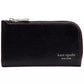 Devin Glitter Edge Saffiano Leather Slim Bifold Wallet