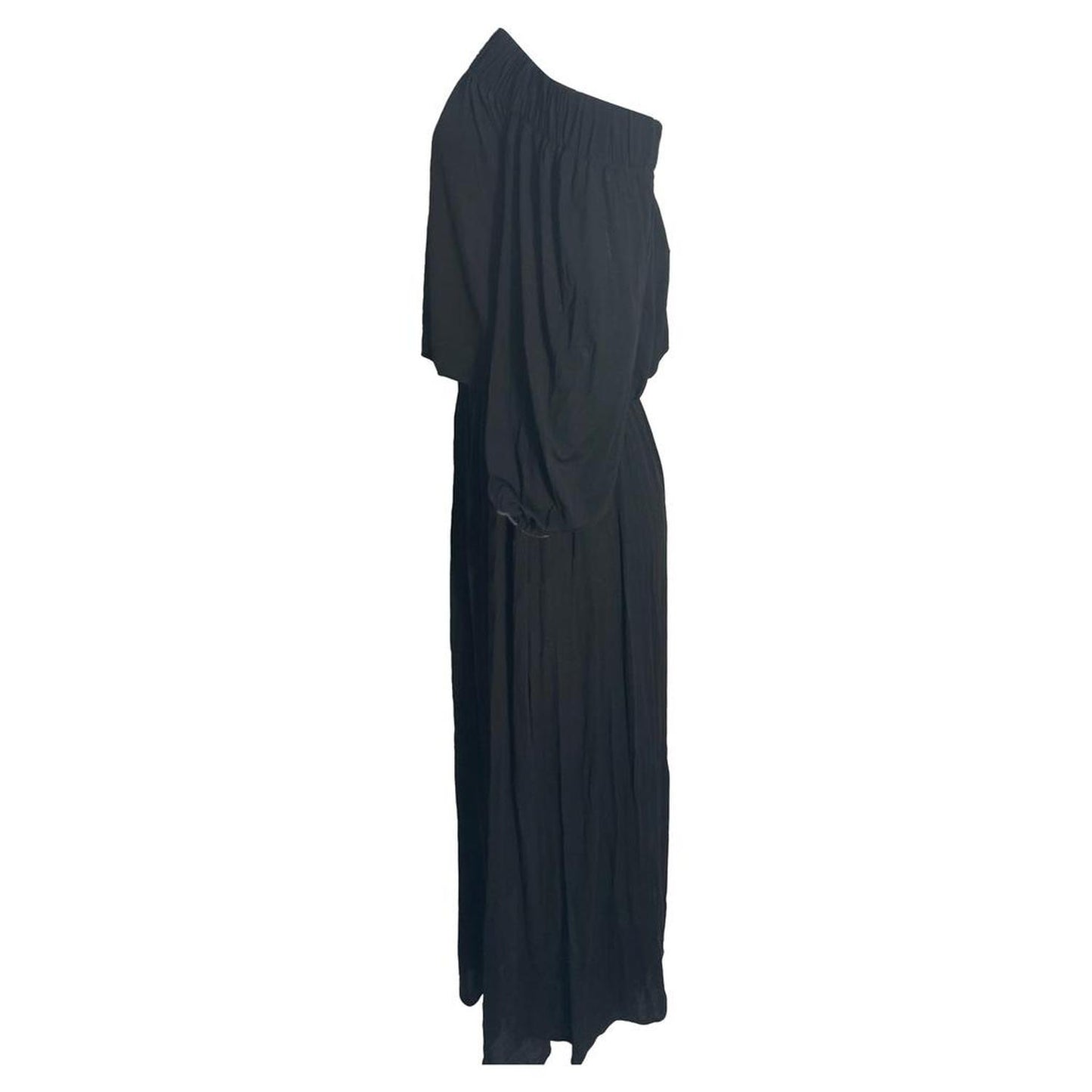 Ghiglia Maxi Dress in Black Viscose