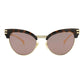 Cat Eye-Frame Injection Sunglasses