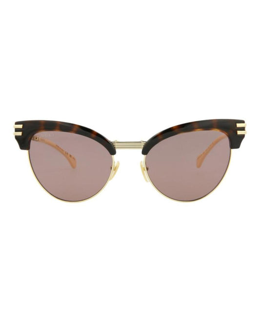 Cat Eye-Frame Injection Sunglasses