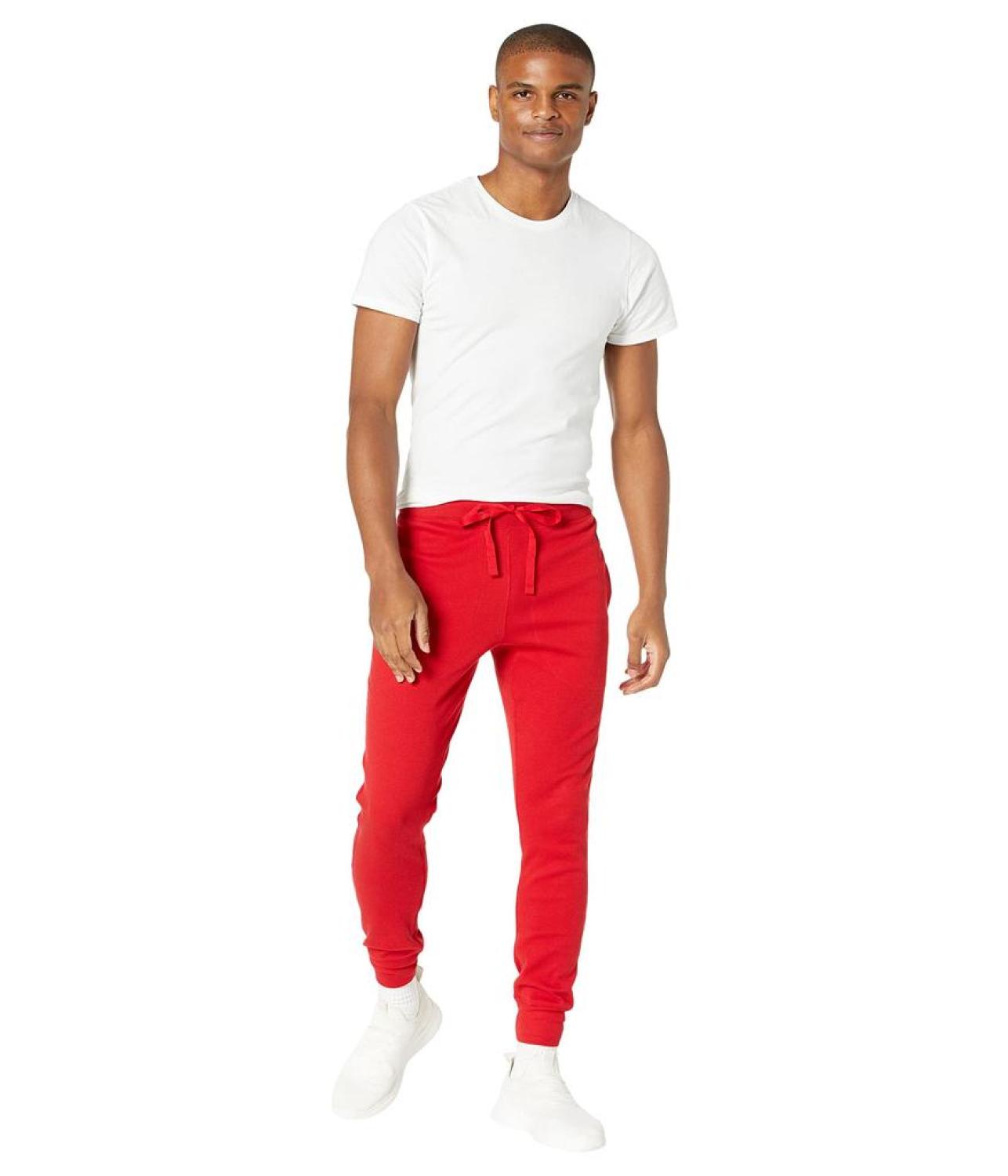 Midweight Waffle Solid Jogger Pants