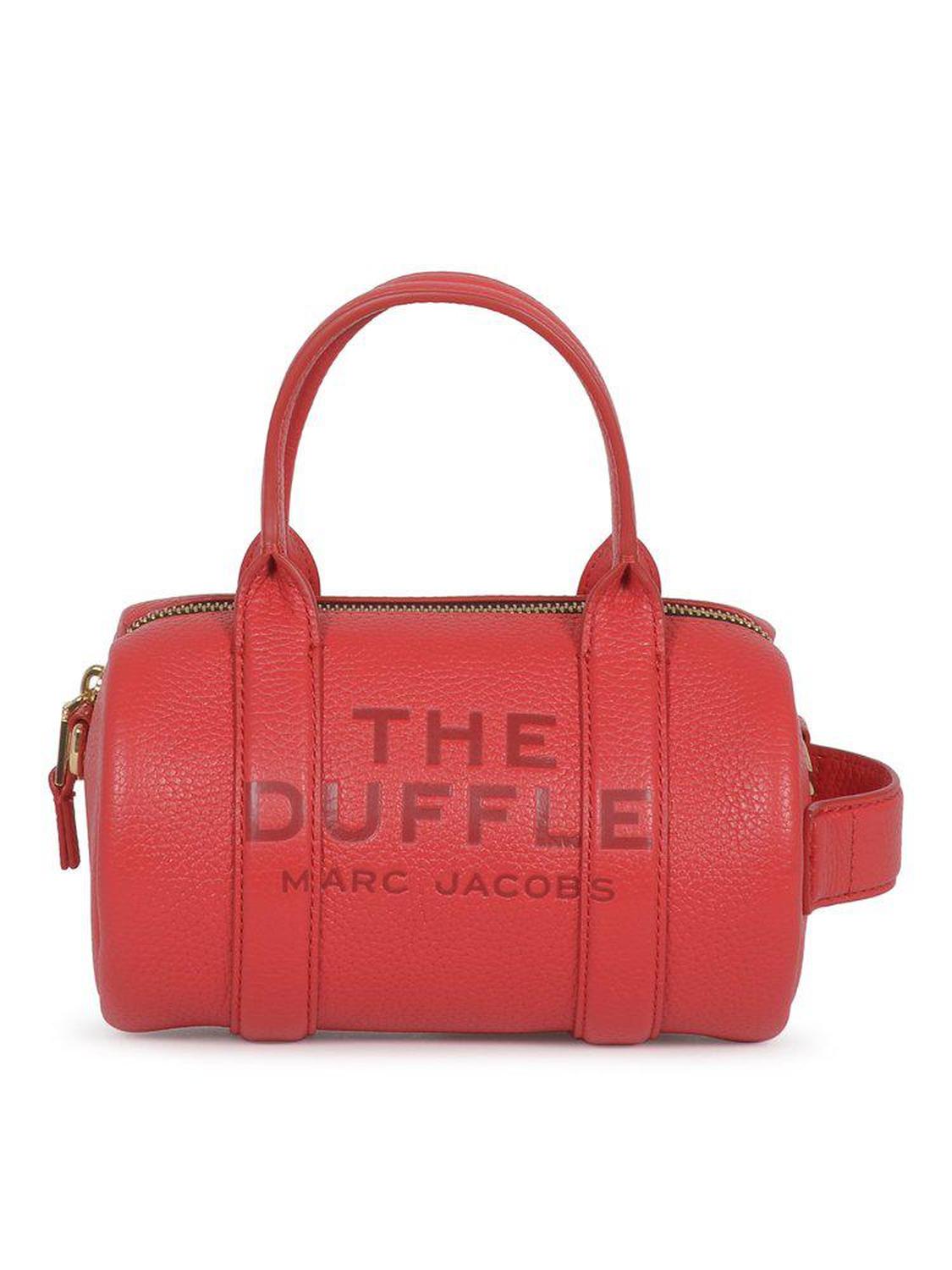 Marc Jacobs Logo Printed Mini Duffle Bag