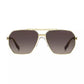 60MM Metal Modified Aviator Sunglasses