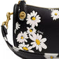 Swinger 20 Floral Print Leather Bag