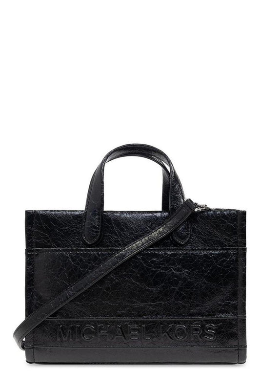 Michael Michael Kors Logo Embossed Tote Bag