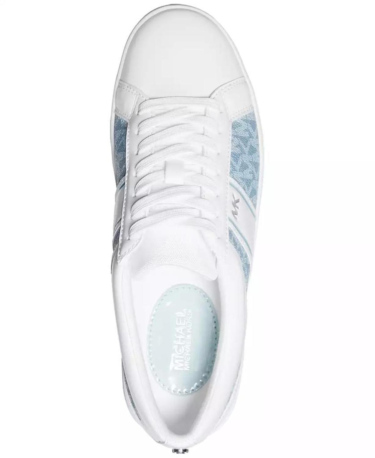 MICHAEL MMK Juno Stripe Lace-Up Low-Top Sneakers