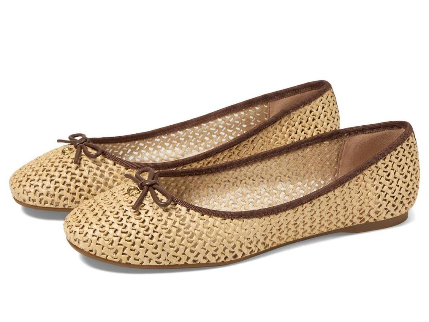 Abigail Raffia Ballet Flat