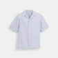 Coach Outlet Oxford Striped Camp Shirt