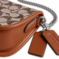 Swinger Signature Jacquard Shoulder Bag