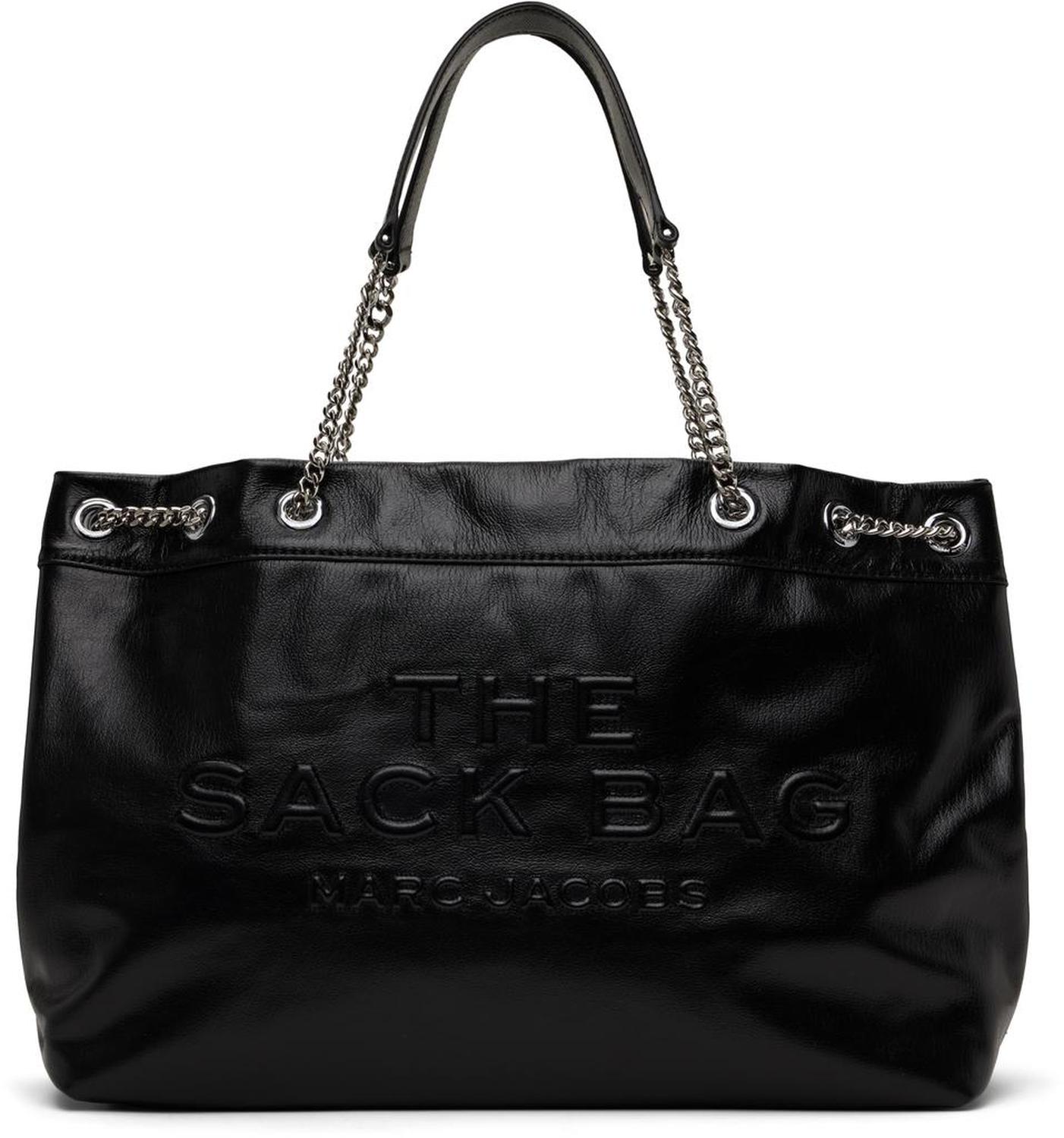 Black 'The Large Chain Sack' Bag