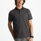 Greenwich Signature Logo Print Cotton Polo Shirt