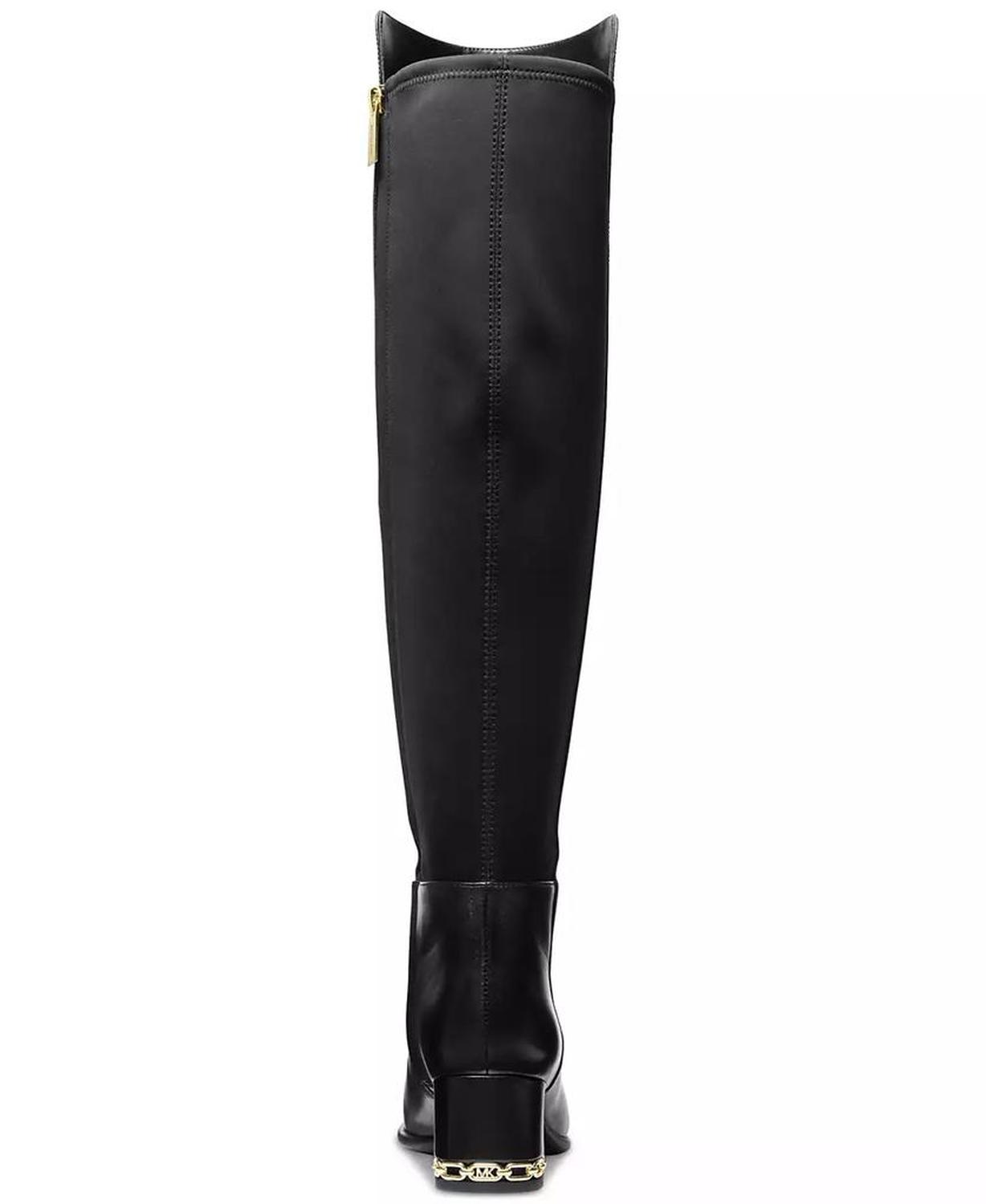 Women's June Leather Knee High Riding Boots