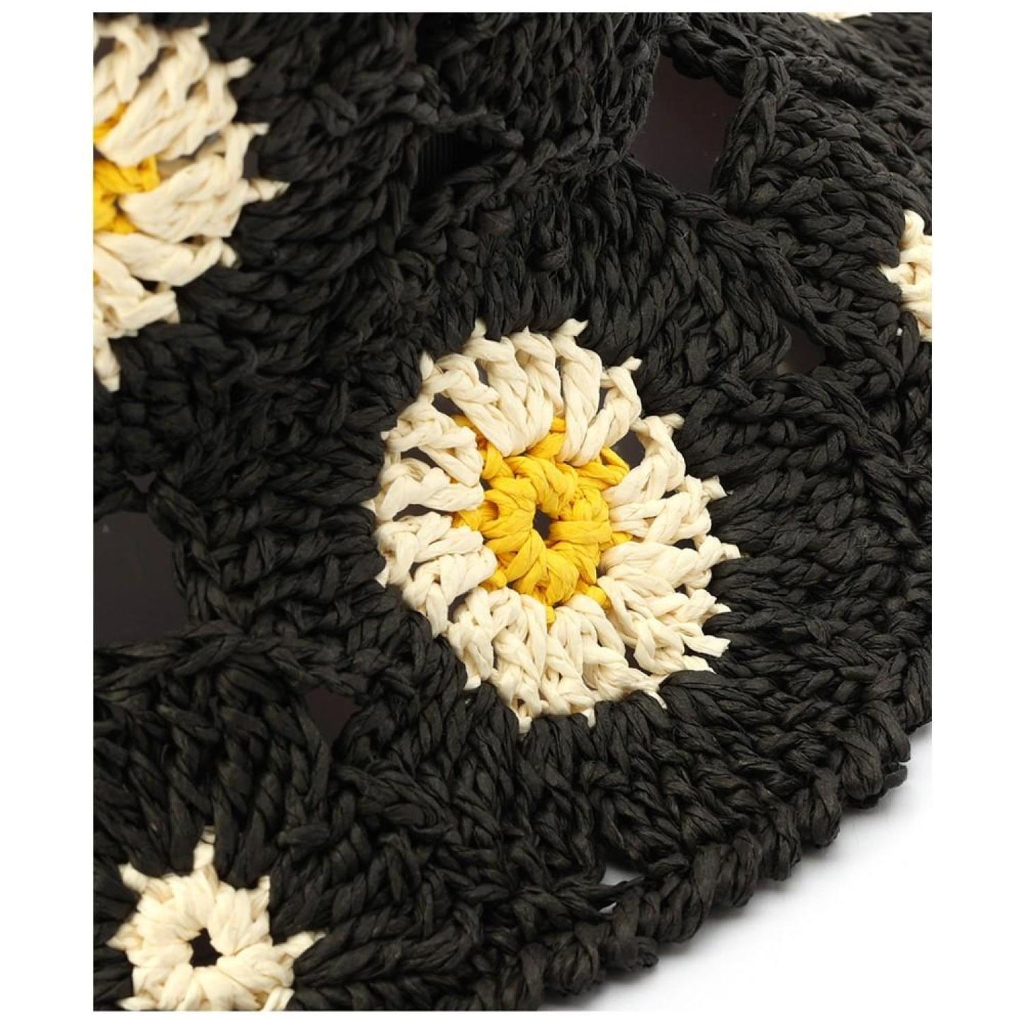 Women's Daisy Crochet Bucket Hat