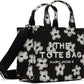 Black 'The Daisy Canvas Small Tote Bag' Tote